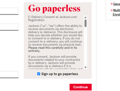 Go Paperless by Enrolling in eDelivery