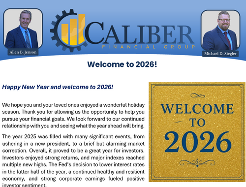 Welcome to 2026!