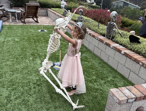 Emily's youngest shining like Glinda