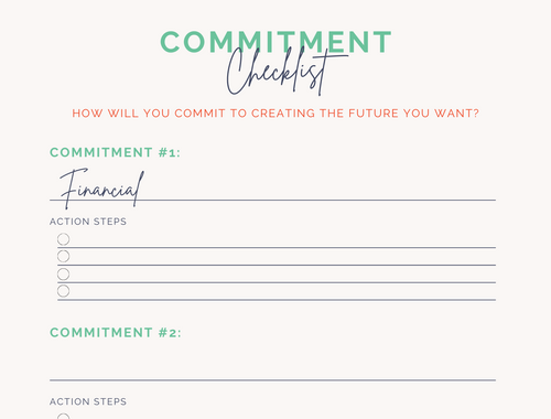 Commitment Checklist