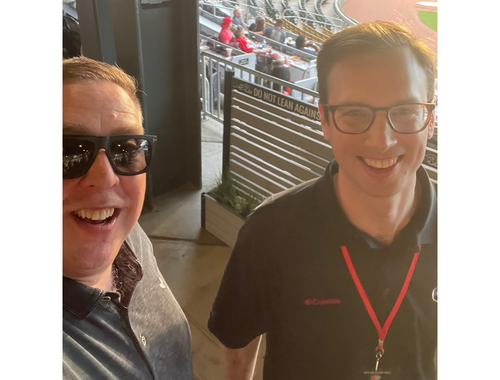 We had to do a selfie?