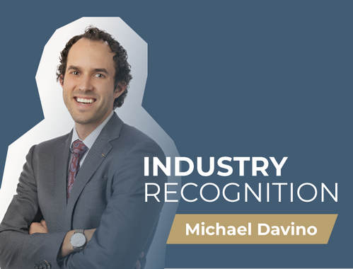 CEO Michael Davino Industry Recognition