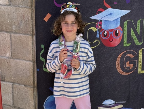 Emily's youngest graduating from TK