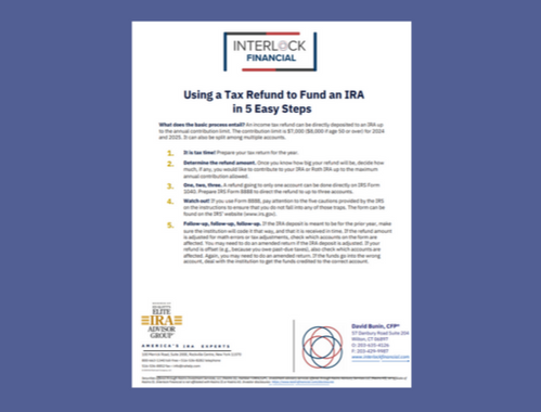 Using a Tax Refund to Fund an IRA in 5 Easy Steps