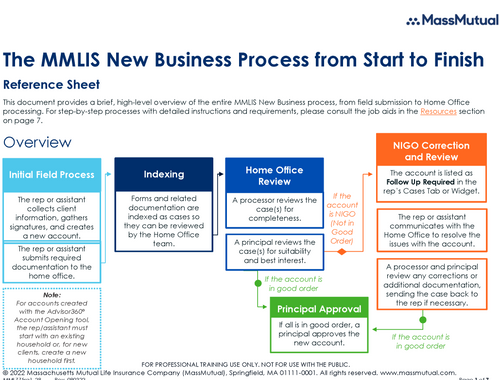 New Business Process from Start to Finish