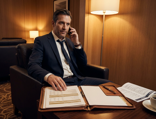 Executive Managing Multiple Financial Structures