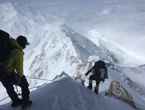 Descending Denali