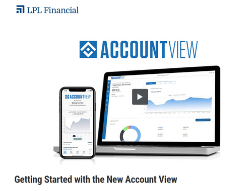 Getting Started on Account View Video Guide