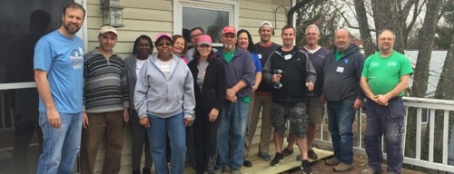Veritas Team Building & Supporting the Community with Loudoun Habitat for Humanity