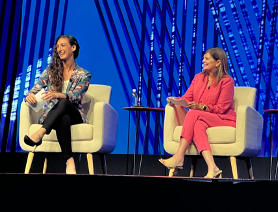 Sarah presenting at the Women’s Advisor Summit