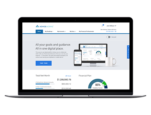 Visualize Your Future with AdviceWorks Technology