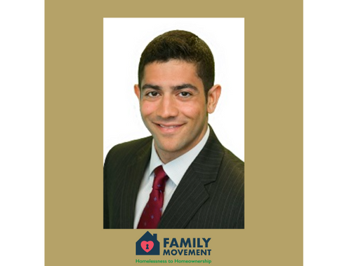 2022 Grants for Good Winner- Robert Basiri granted $20,000 towards Homelessness to Homeownership