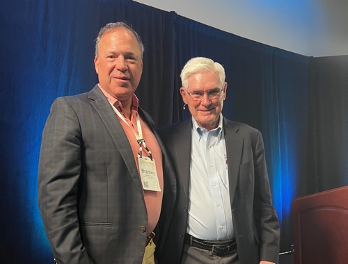 Bradley Small, Solomon Private Wealth with Ron Blue, Founder of Kingdom Advisors, the Ron Blue Institute and Ronald Blue Trust.