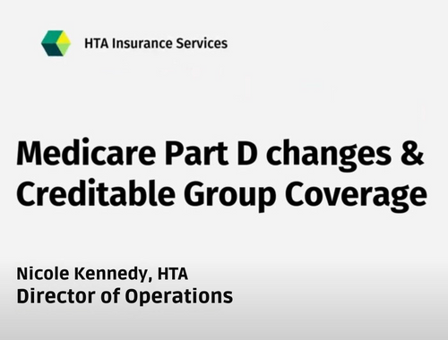 Medicare Part D Changes