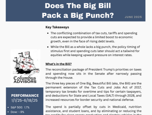 June 2025: Does The Big Bill Pack a Big Punch?