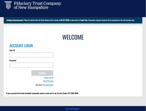 Fiduciary Trust Company of New Hampshire (FTC)