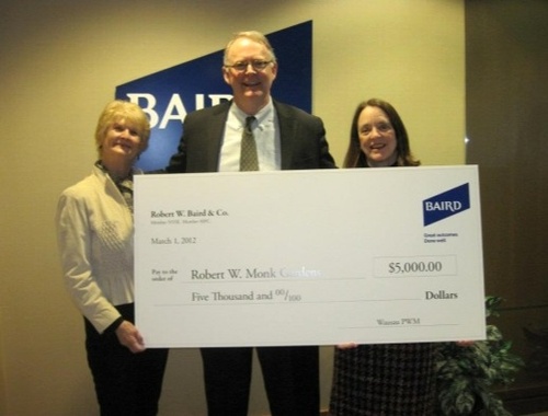 Baird Foundation Supports Wausau’s Monk Botanical Gardens