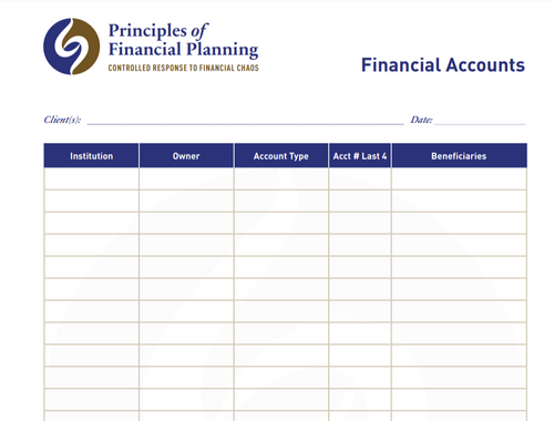 Financial Accounts