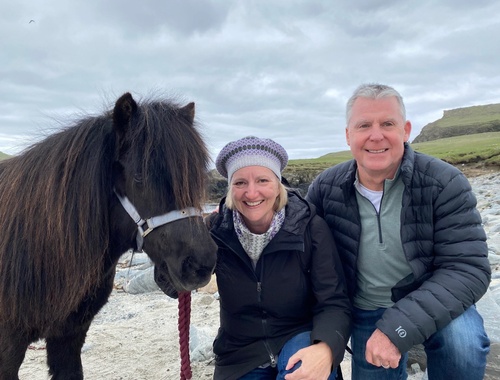 Ann, Greg & Benji the Pony - Shetland Islands, Scotland