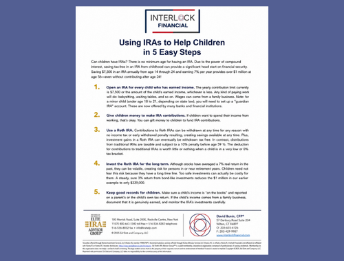Using IRAs to Help Children in 5 Easy Steps