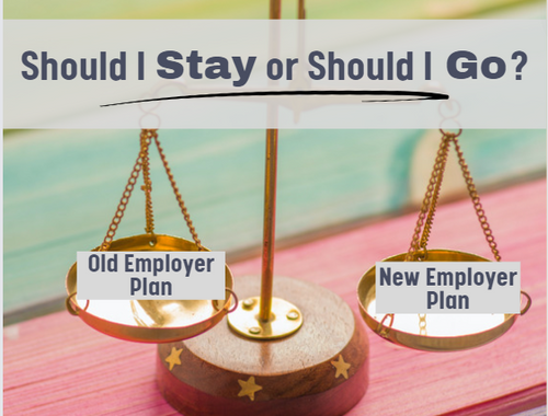 Episode 4: Should I Stay (In my old employer's 401k) or should I go? 