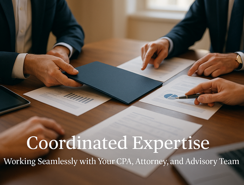 5. Collaborative Coordination with Your Professional Team