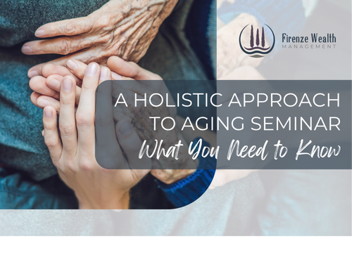 A Holistic Approach to Aging Seminar<br/>Thursday, September 17 | 4pm<br/>
