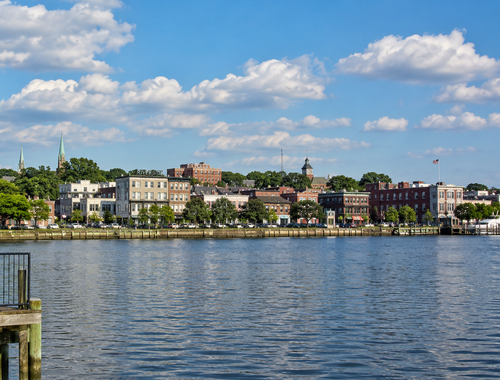 Map of the area served by Oceanic Capital Management in Red Bank and Monmouth County, NJ