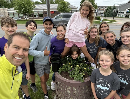 "Keep Avon Beautiful" Planting Day
