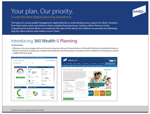 BairdOnline - 360 Wealth, Getting Started 