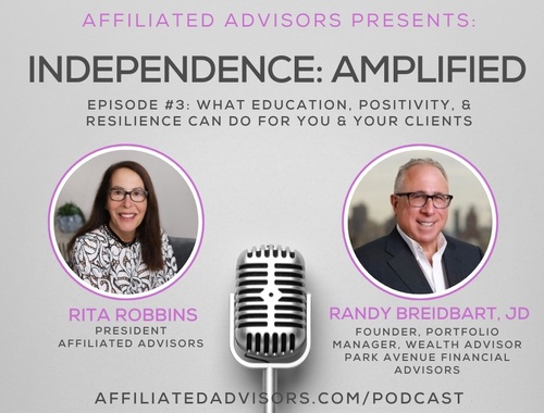 Episode 3:<br/>What education, positivity, and resilience can do for you and your clients