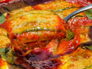 Zucchini "Ravioli" 
