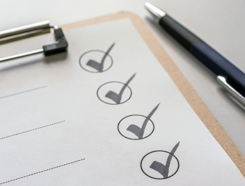 Financial Checklist