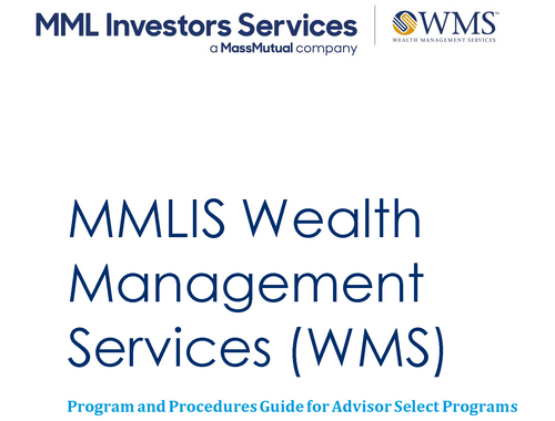 Program Guide for Advisor Select Programs