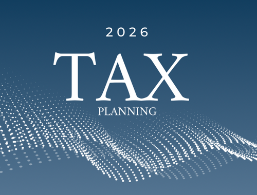 2026 Tax Planning Guide