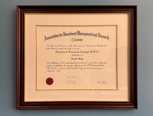 Chartered Financial Analyst® (CFA)