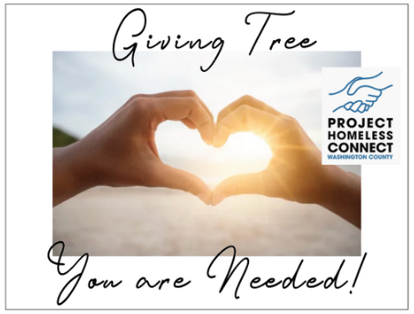 Clients & Public<br/>Nov 1 - Dec 16<br/>Giving Tree<br/>BWM Office
