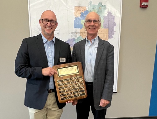 Jeff's Final Day on the Illinois Prairie Community Foundation Board. - June 2025