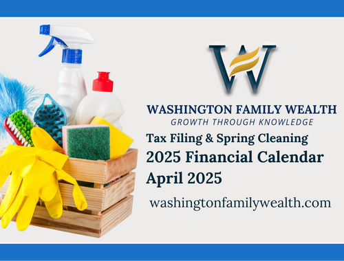 April: Tax Filing & Spring Cleaning