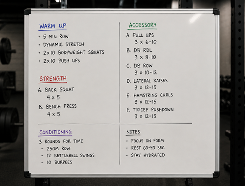 There is No Universal Workout Plan