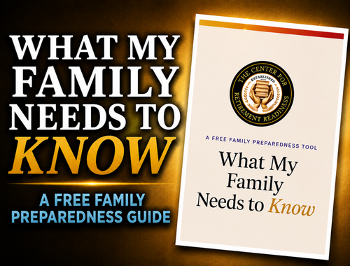 What My Family Needs To Know Guide