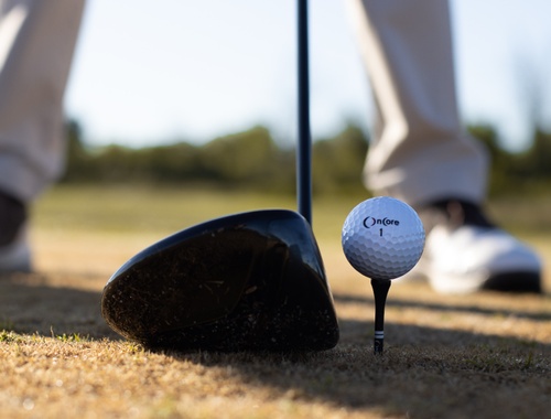 Golfing
