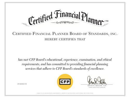 CERTIFIED FINANCIAL PLANNER™ Practitioner<br/>