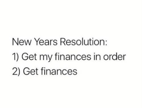 New Year's Resolutions
