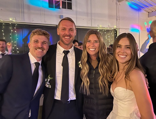 Friends getting married