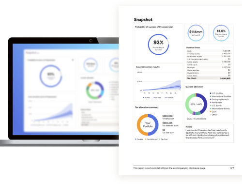 Interactive Financial Planning Portal