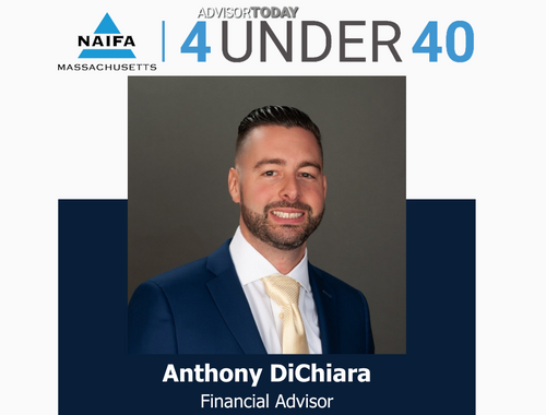 2024 NAIFA Massachusetts 4 under 40 awardee- Tony Dichiara