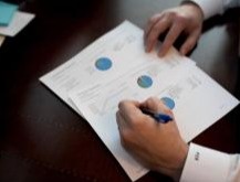 Writing on paper with graphs