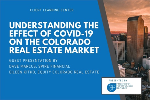 Understanding the Effect of COVID-19 on the Colorado Real Estate Market