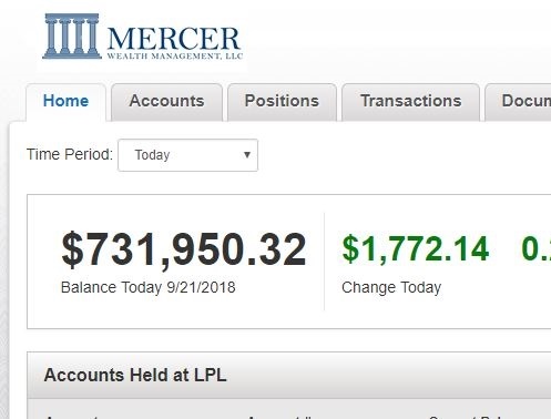 Accountview Client Account Access | Mercer Wealth Management